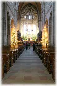 Bamberga - L'interno del Duomo