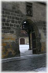 Bamberga - Ingresso al Museo Storico