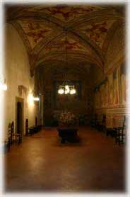 Castello di Fosdinovo - La sala dei ricevimenti