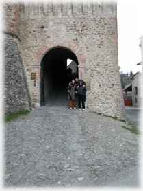 Entrata del Castello di Torrechiara
