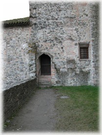 Interno del Castello di Torrechiara