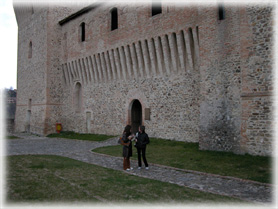 Interno del Castello di Torrechiara