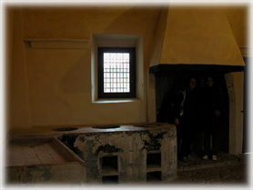 Interno del Castello di Torrechiara