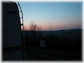 In Camper per i Castelli Piacentini - Tramonto
