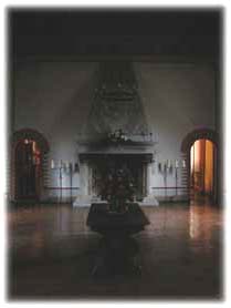 Castello di Gropparello - Il salone