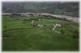 Bardi - Veduta dal camminamento di ronda