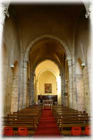 Alatri - Interno della chiesa di Santa Maria Maggiore