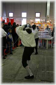 Roma - Lezioni di spada al Romics