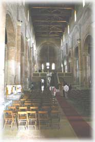 Nonantola - L'interno dell'Abbazia