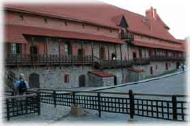 Trakai - L'interno del Castello