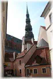 Riga - Il campanile della Cattedrale