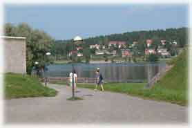 H&auml;meenlinna - Il Lago dove sorge il Castello