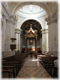 Foligno - L'interno della Cattedrale