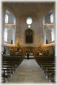 Dresda - L'interno di Kreuzkirche