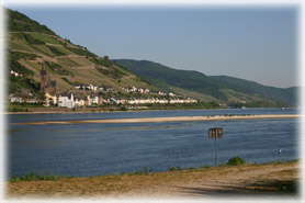 Bacharach - Scorcio dall'area attrezzata