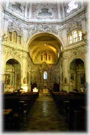 Cherasco - Interno della chiesa della Madonna del Popolo