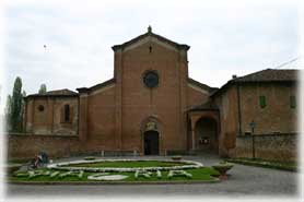 Busseto - L'esterno di Santa Maria degli Angeli