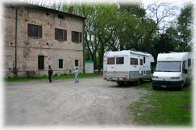 San Secondo Parmense - All'interno delle mura della Rooca dei Rossi