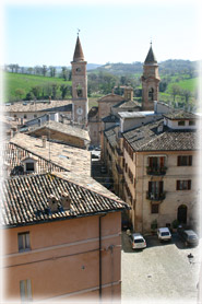Caldarola - Veduta da Castello