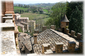Caldarola - Veduta da Castello