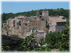 Veduta di Calcata