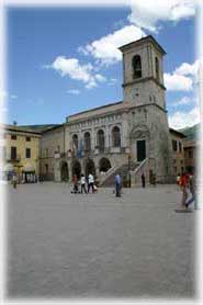 Norcia - La piazza principale