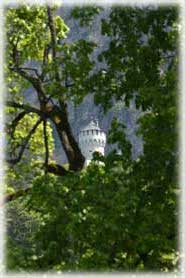 Neuschwanstein - Veduta dal Parcheggio dei camper