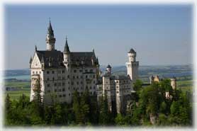 Neuschwanstein - Vista dal Ponte Mary