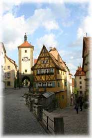 Rothenburg ob der Tauber - Scorcio