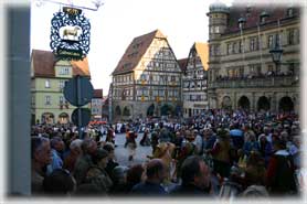 Rothenburg ob der Tauber - Spettacolo folkloristico