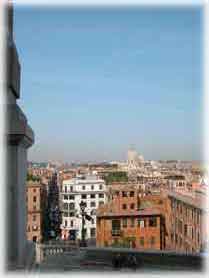 Roma - Veduta da Trinità dei Monti