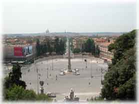 Roma - Veduta dal Pincio