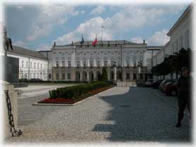 Varsavia - Il Palazzo Presidenziale