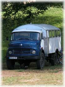 Vilnius - Un camper in sosta al nostro camping