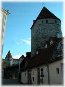 Tallin - Particolare di una Torre difesiva