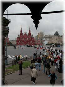 Mosca - La Piazza Rossa vista da San Basilio