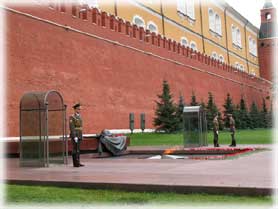 Mosca - Il monumento al milite ignoto