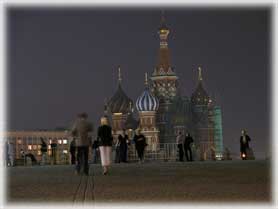 Mosca - San Basilio di notte