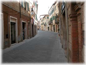 Asciano - Strada principale