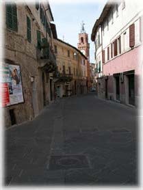 Asciano - Strada principale