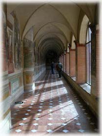 Abbazia Monte Oliveto Maggiore - Chiostro