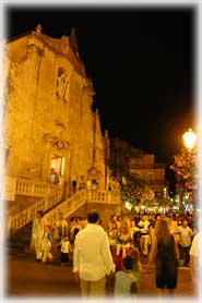 Taormina - Scorcio notturno