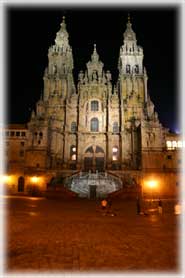 Santiago de Compostela - Scorcio notturno