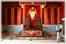 Segovia – L’interno dell'Alcazar