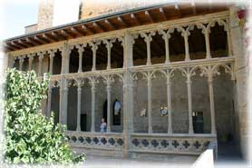 Olite - L'interno del Castello
