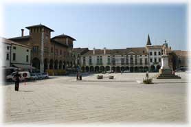Montagnana - Veduta sulla Piazza